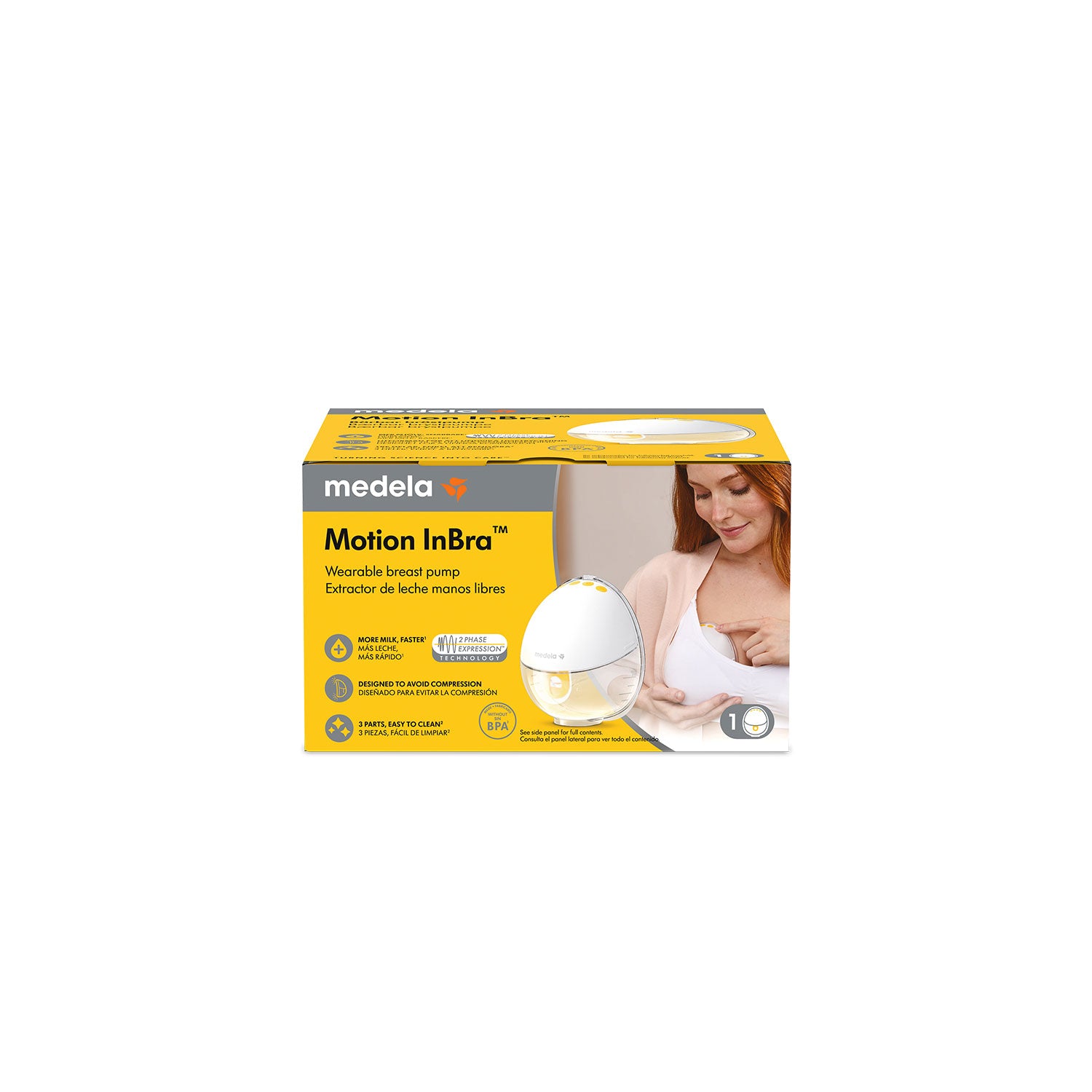 Extractor de Leche Medela Motion InBra™ Simple