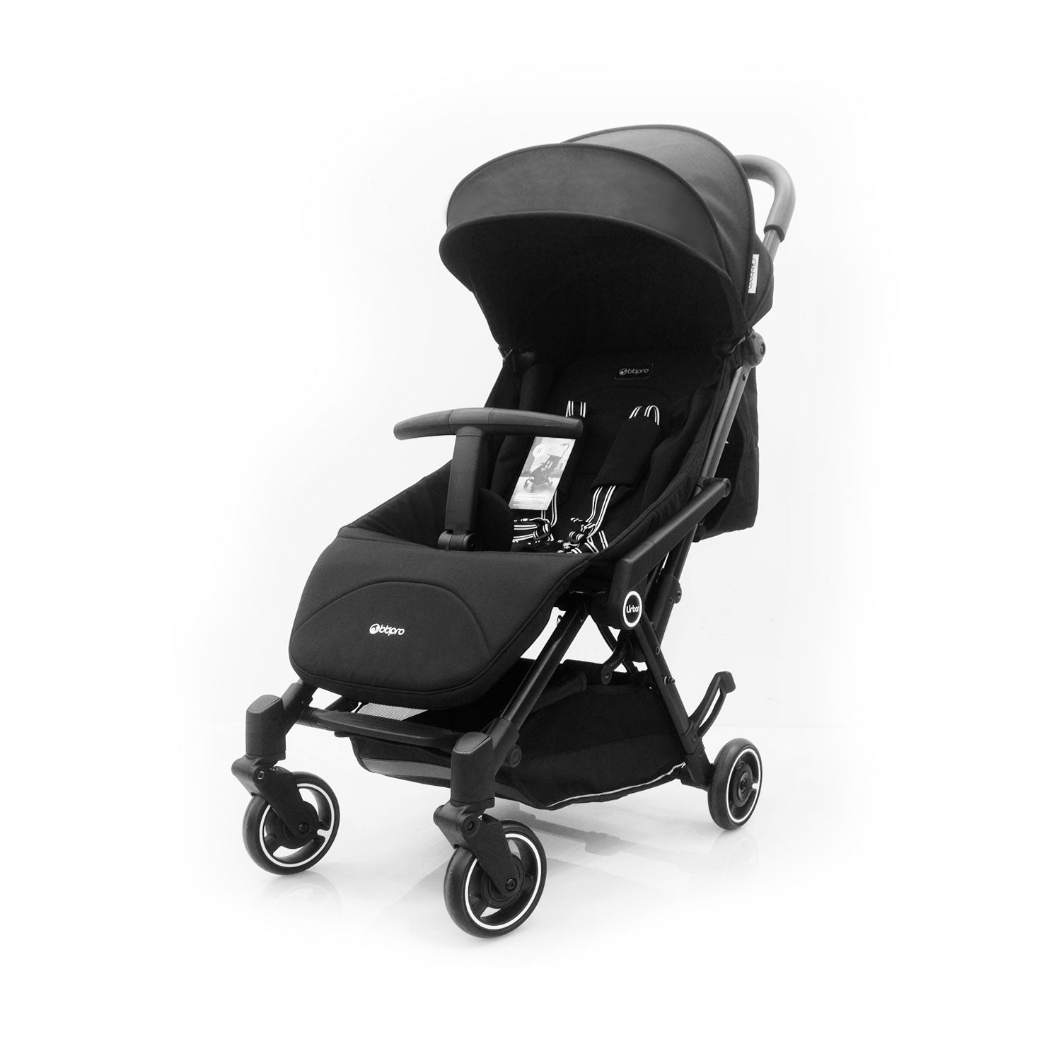 Coche Urban Negro + Malla Mosquitera Protectora - OUTLET