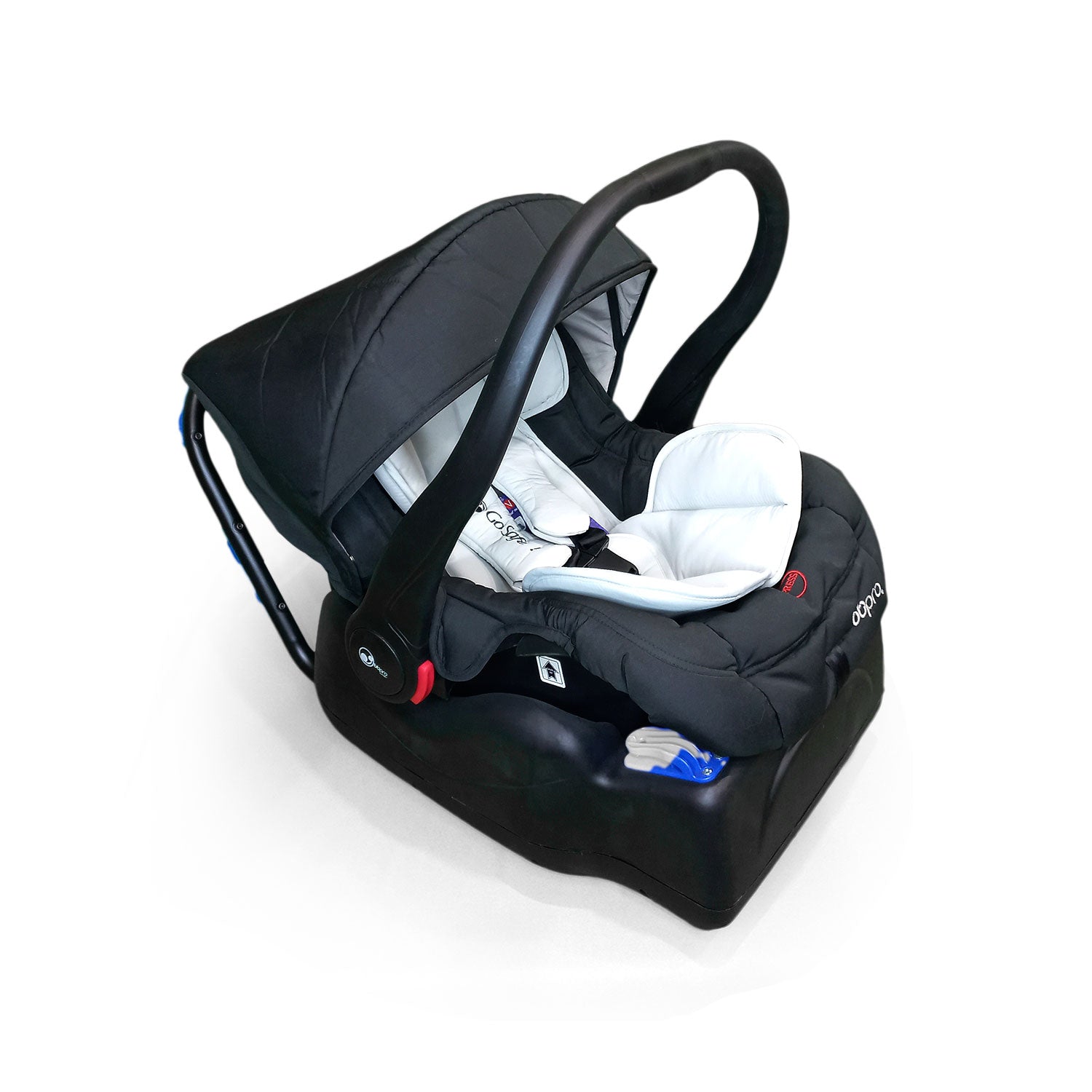 Silla New Onyx Gris/Negra + Base Isofix