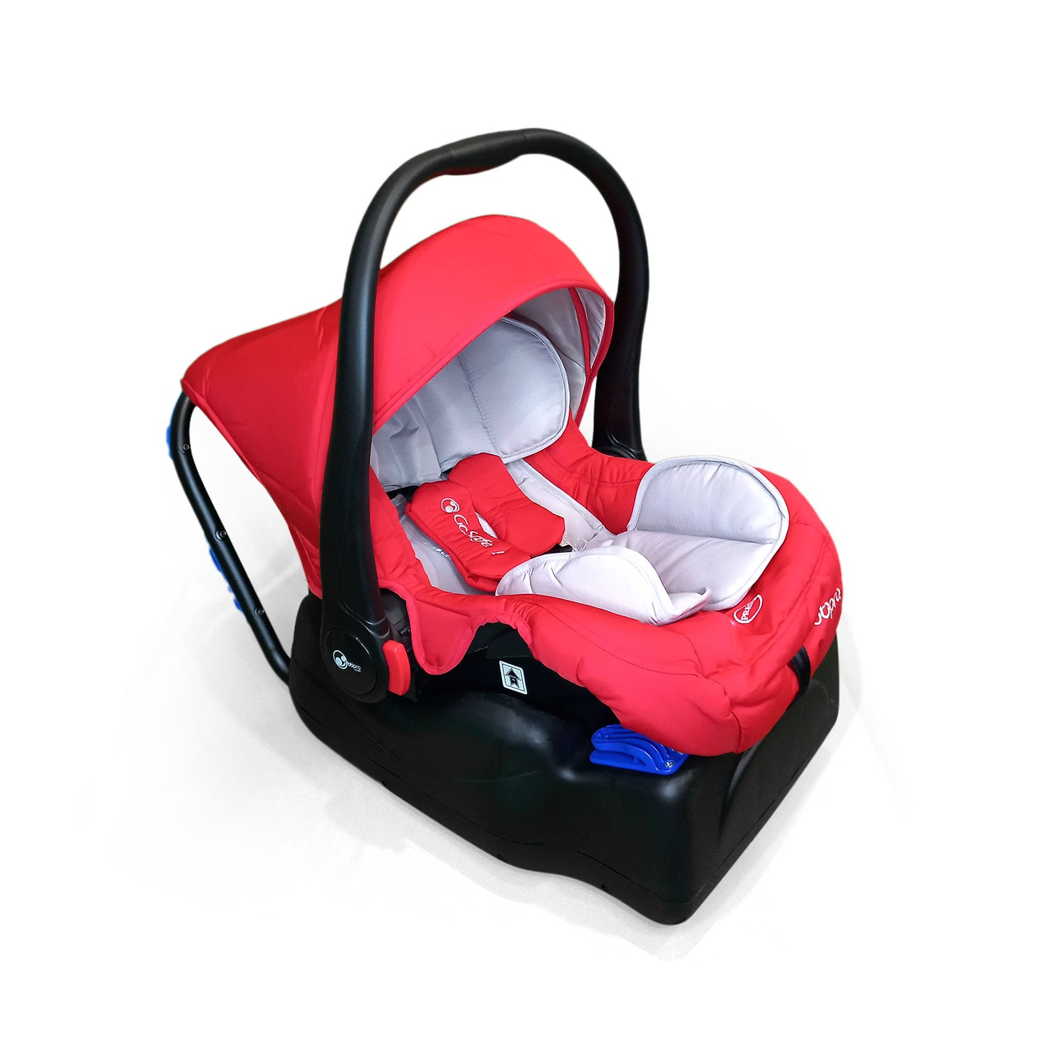Silla New Onyx Roja/Gris + Base Isofix
