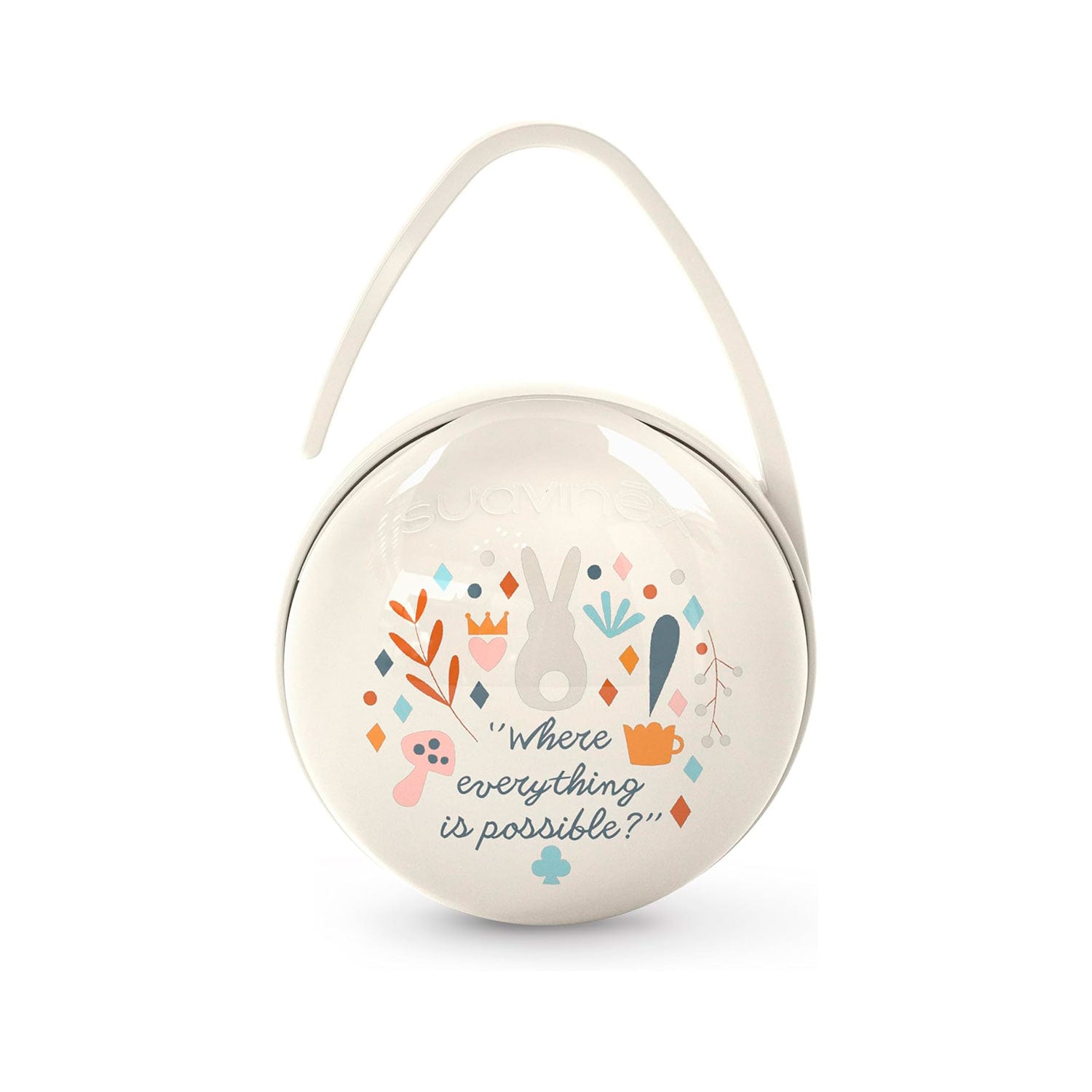 Porta Chupetes Duo Wonderland Beige