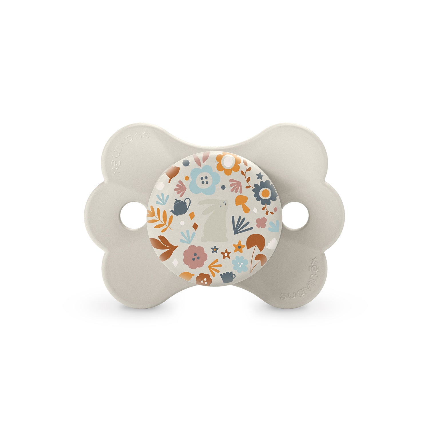 Chupete Wonder Butterfly Beige con Tetina Fisiológica Sx Pro de Silicona 6/18 meses