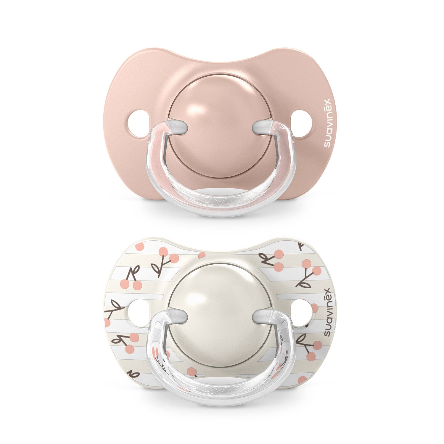 Chupetes Rosa Birdies con Tetina Fisiológica SX Pro de Silicona 0/6 meses