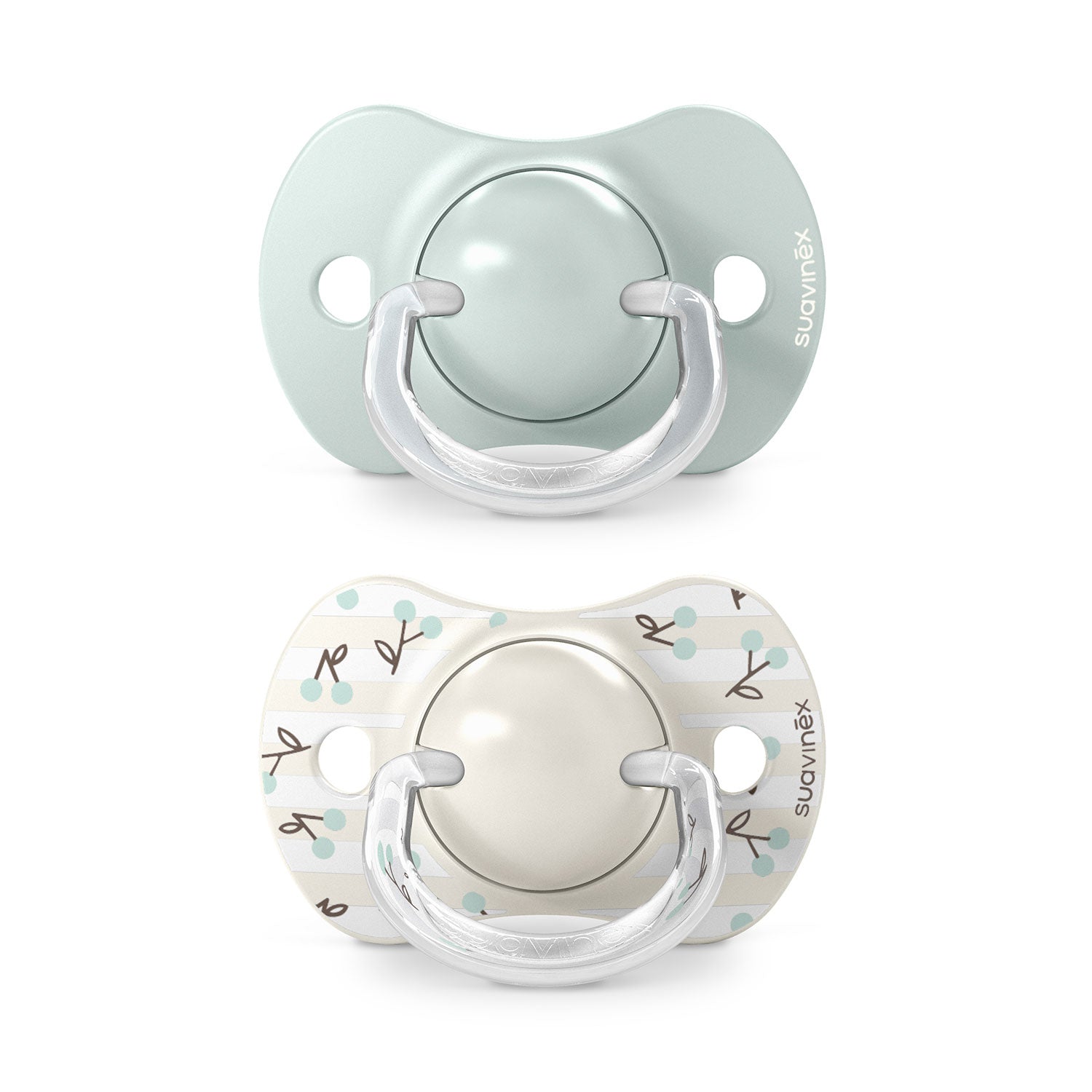 Chupetes Verde Birdies con Tetina Fisiológica SX Pro de Silicona 0/6 meses