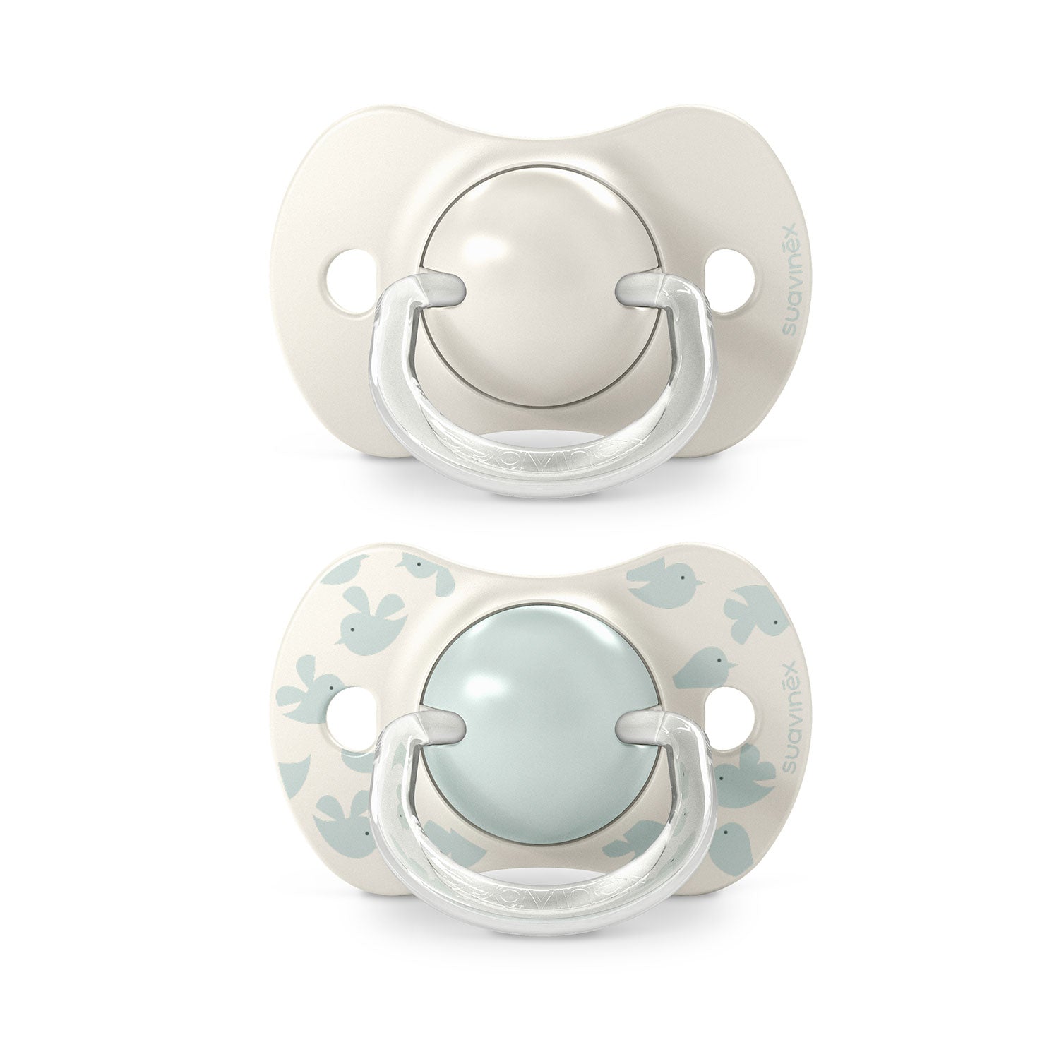 Pack Chupetes + Mamadera 270ml Birdies Verde 6/18 meses