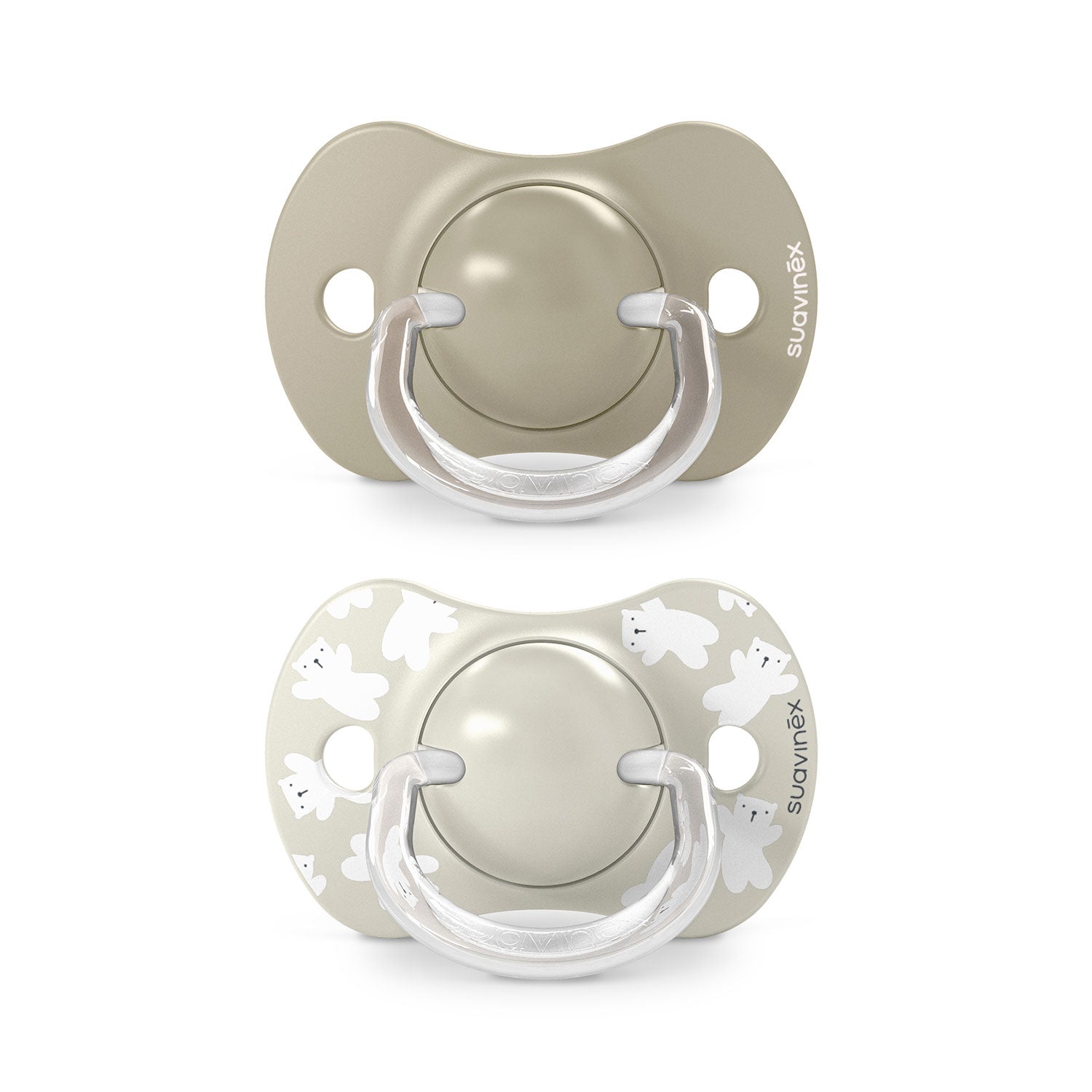 Chupetes Beige Birdies con Tetina Fisiológica SX Pro de Silicona 6/18 meses