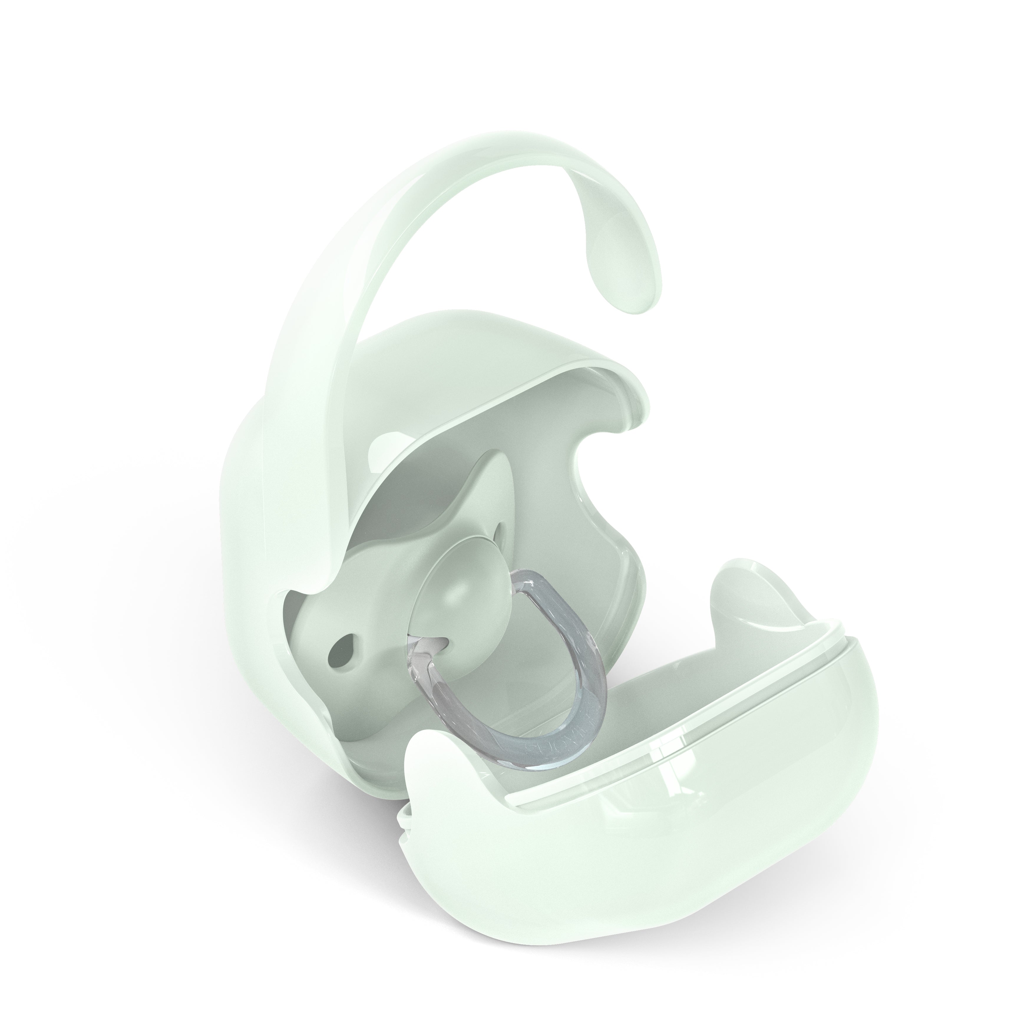 Porta Chupetes Birdies Verde