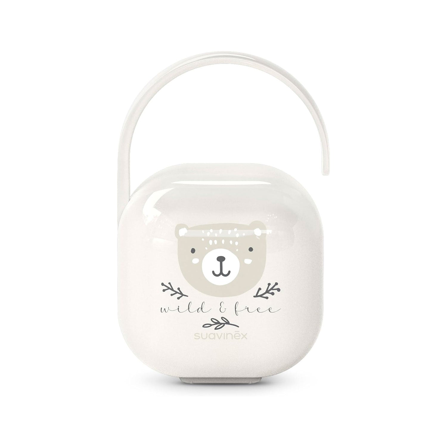 Porta Chupetes Wild Beige