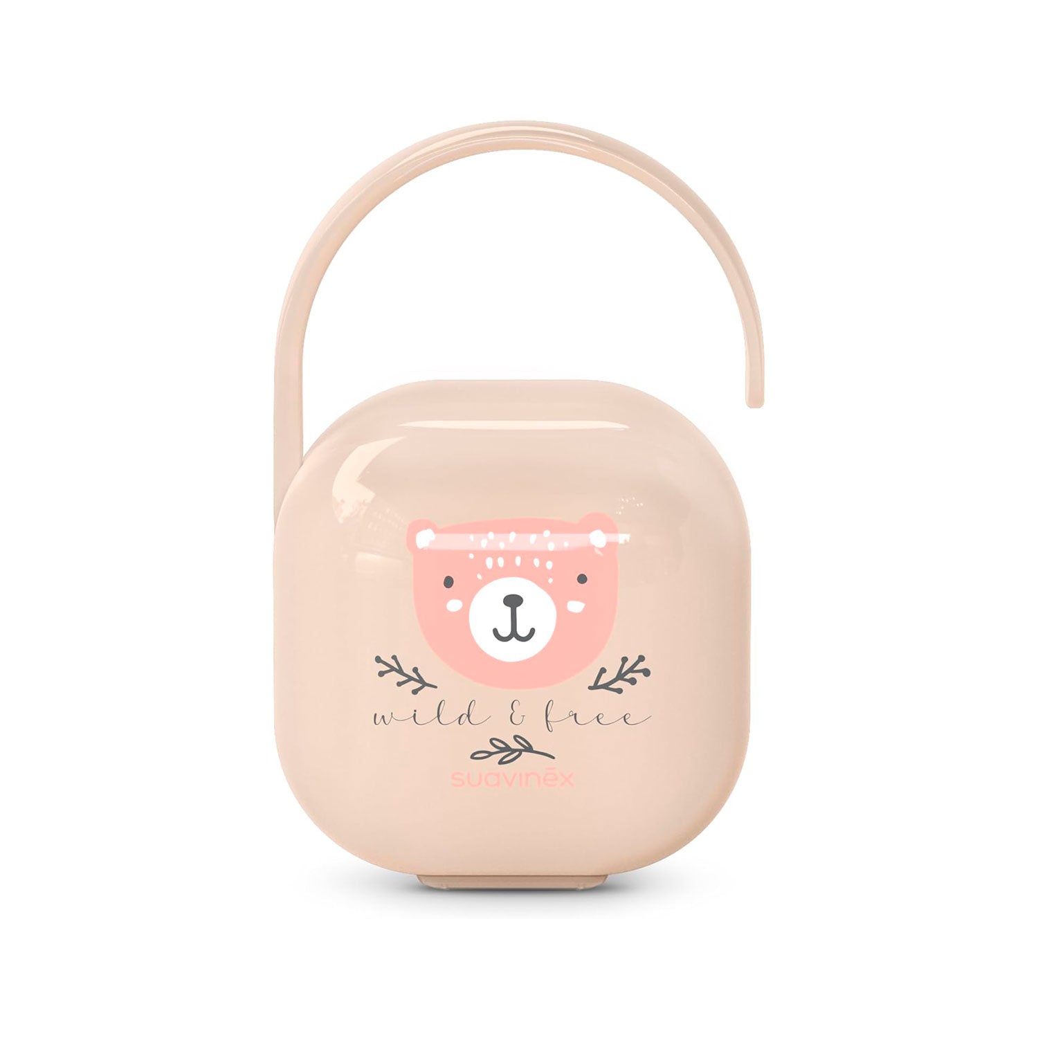 Porta Chupetes Wild Rosa