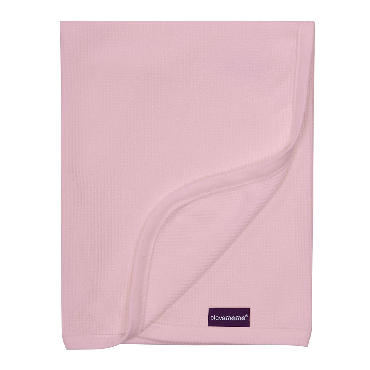 Manta de Algodón 100% color Coral Waffle Weave - 70x90 cm - OUTLET