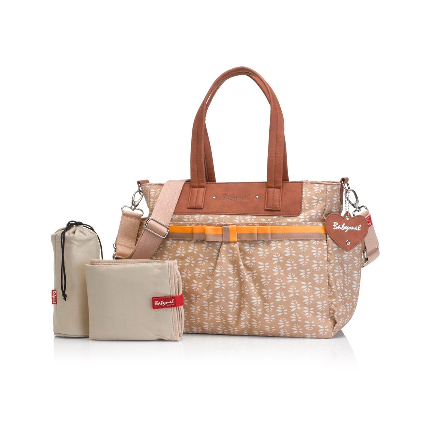 Bolso Maternal Cara Petals Fawn Beige - Outlet