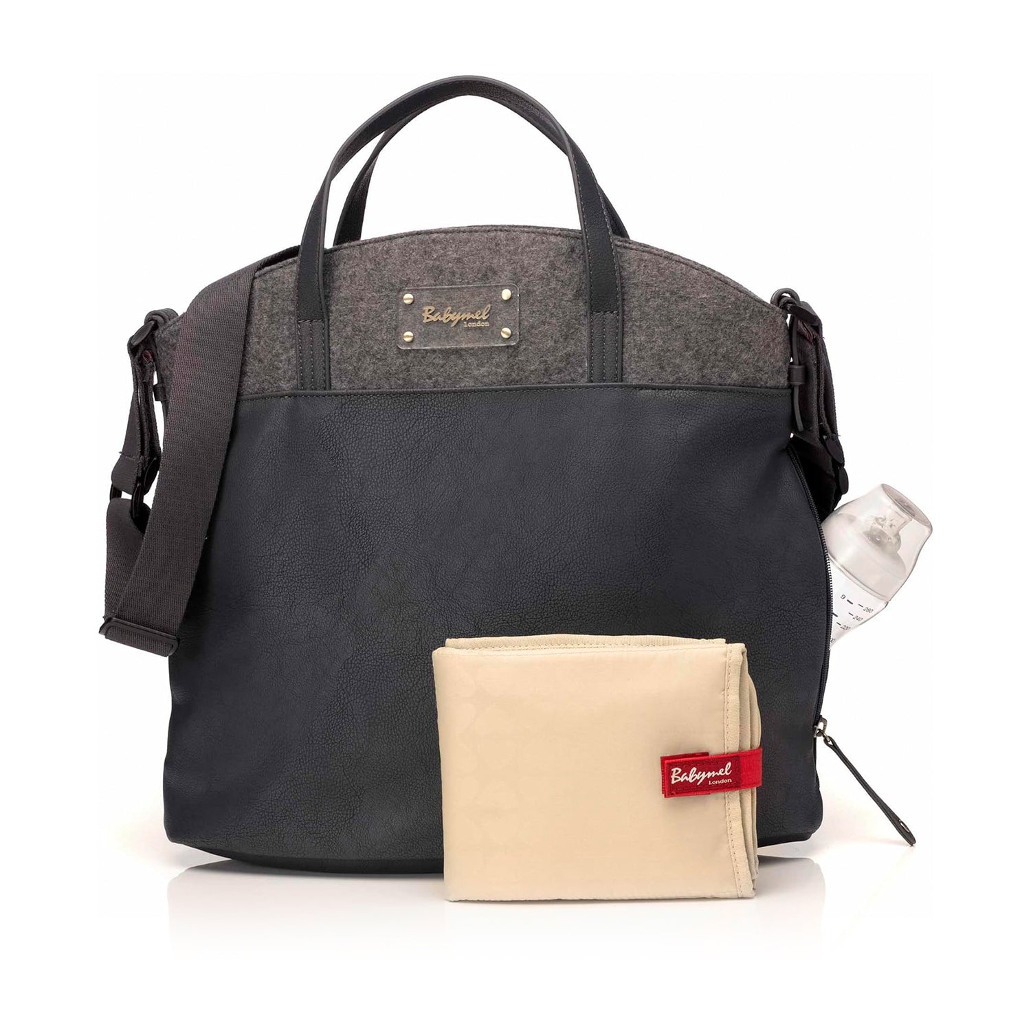 Bolso Maternal Grace Gris