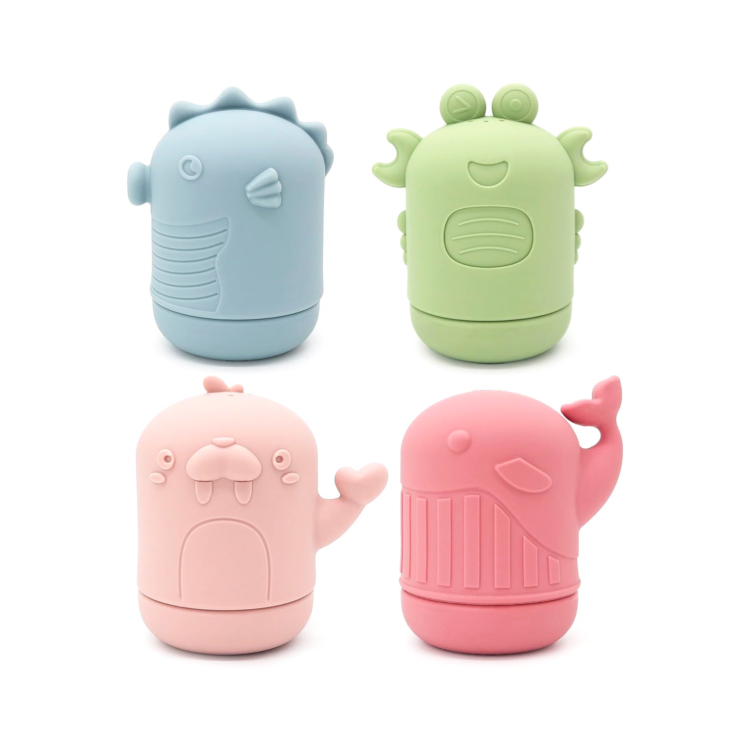 Bbpro - Juguetes de Baño de Silicona Estilo Océano