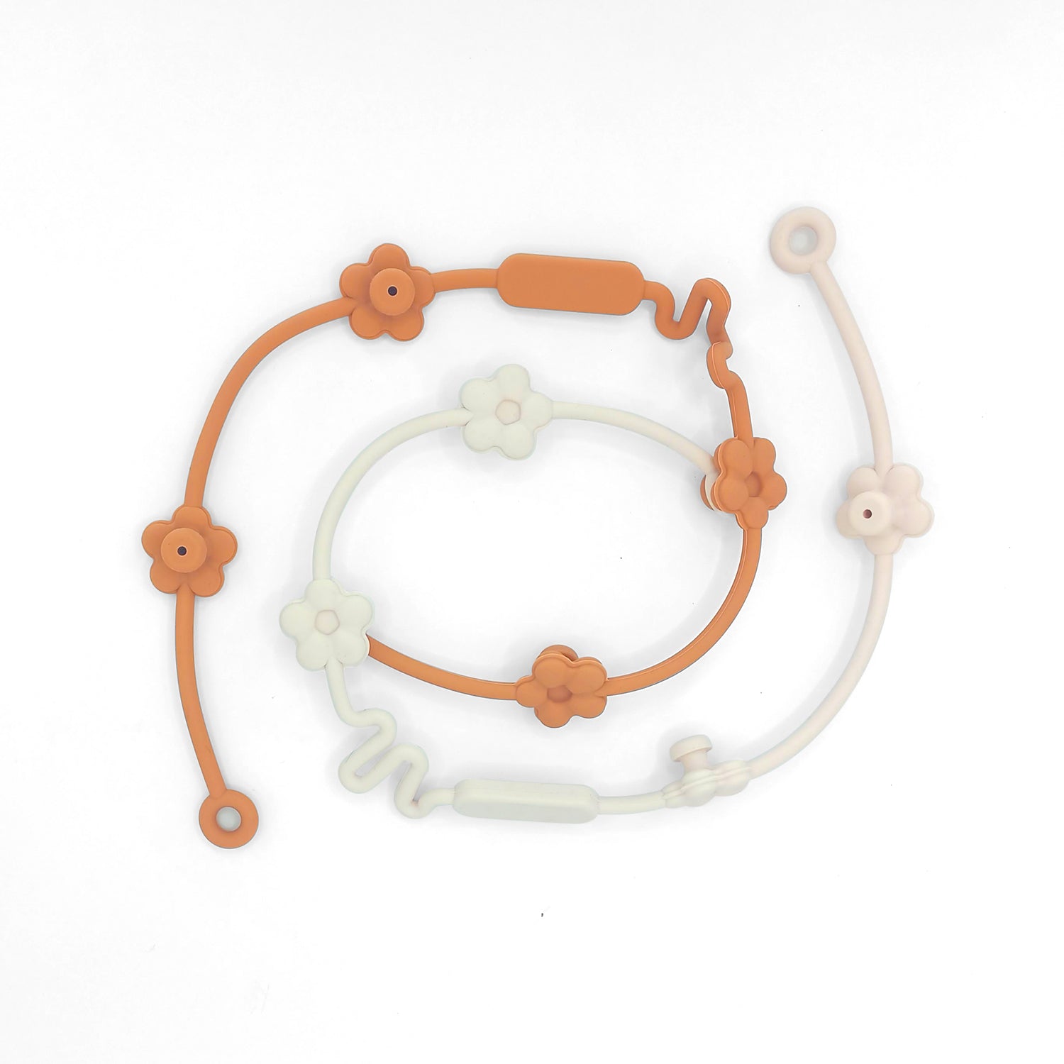 Bbpro - Correas de Silicona para Juguetes Rosa Claro y Rosa