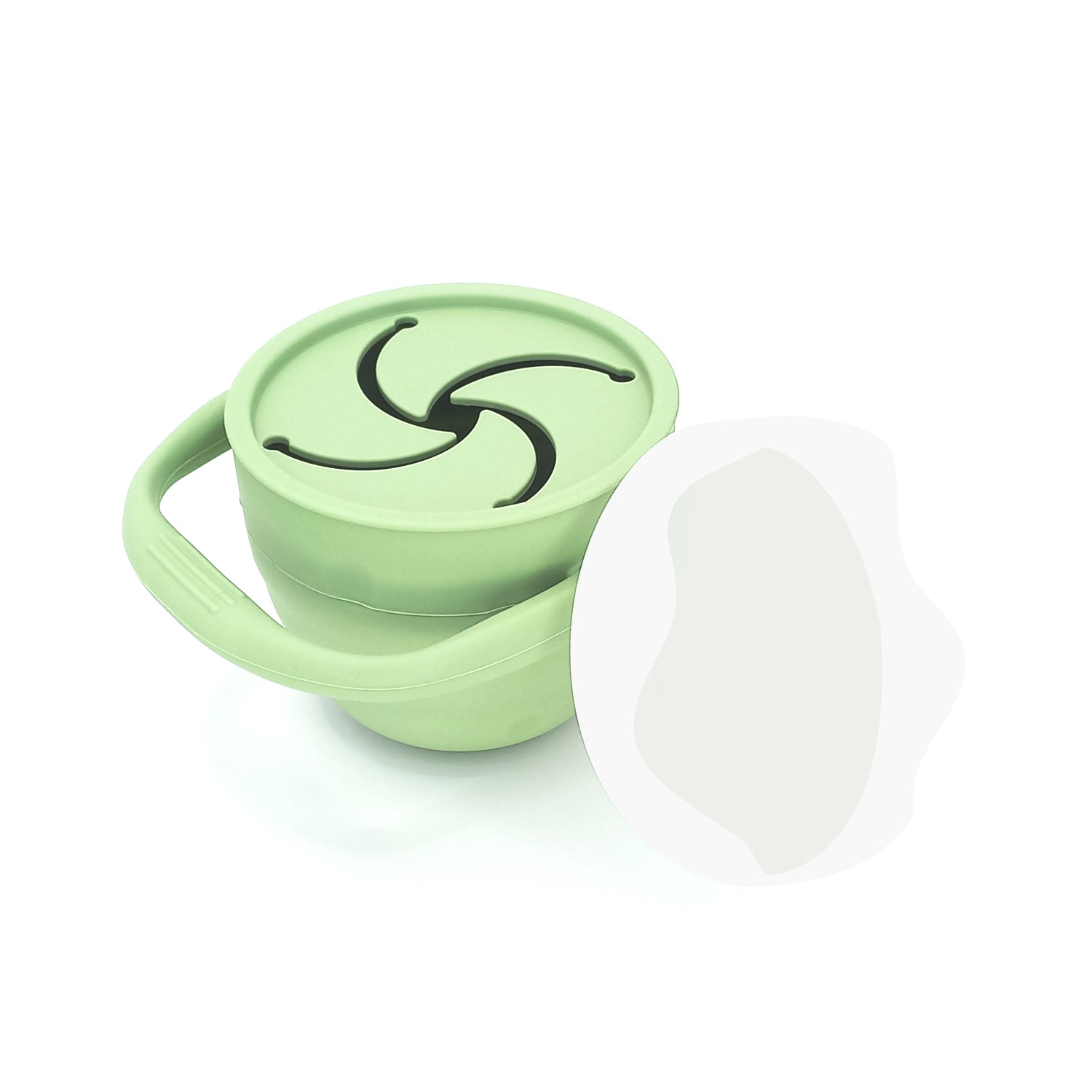 Bbpro - Vaso de Silicona Plegable Verde Oliva