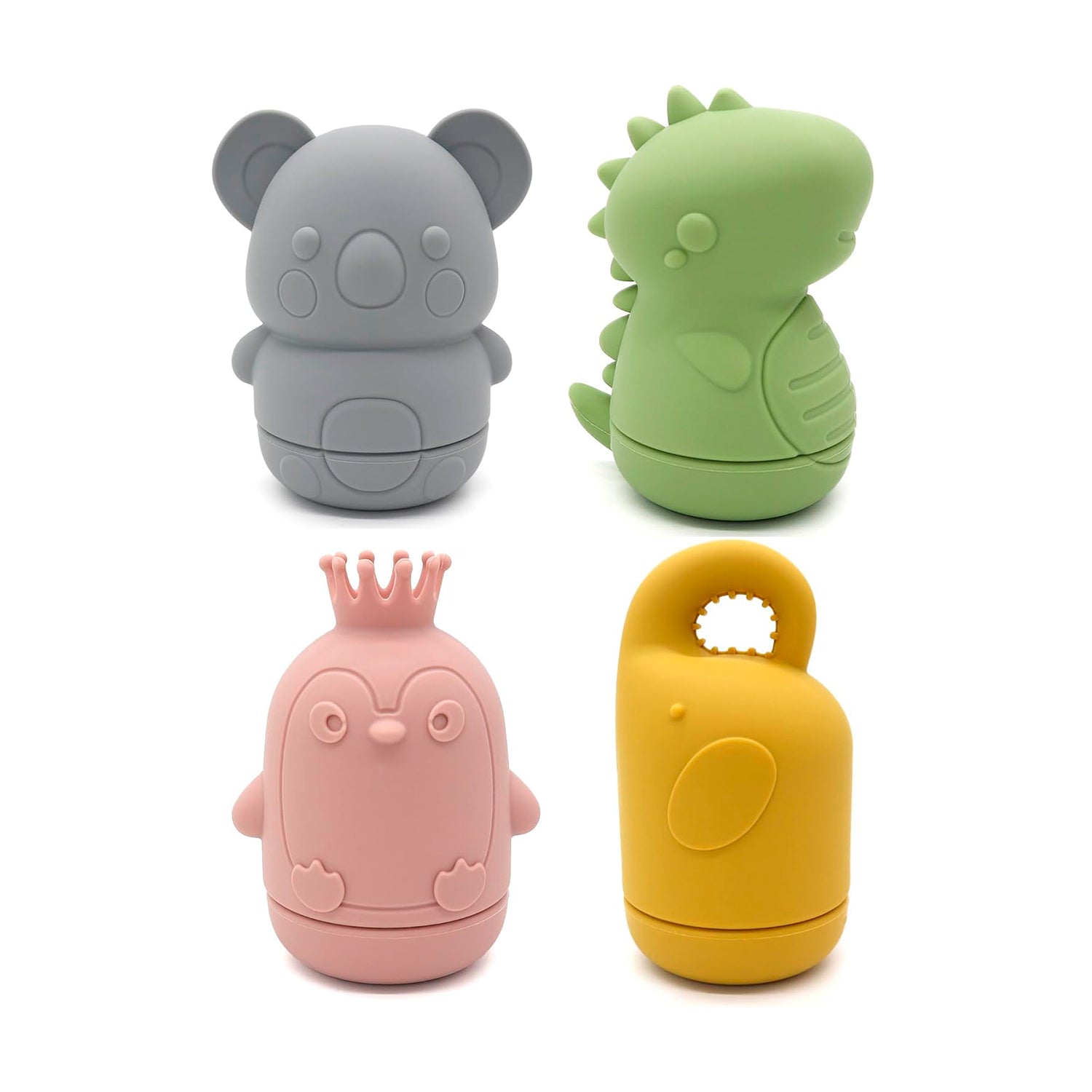 Bbpro - Juguetes de Baño de Silicona Estilo Animal