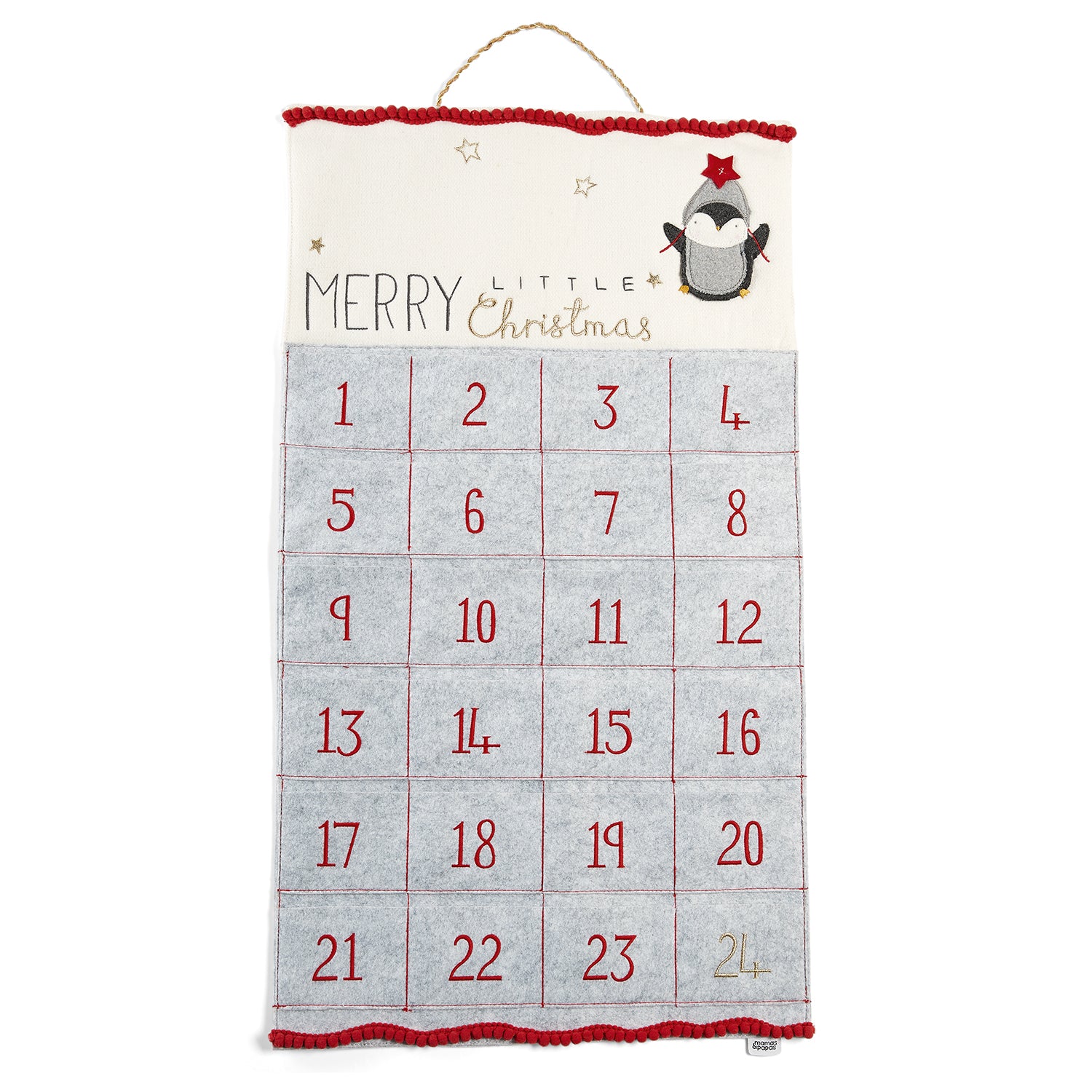 Calendario de Adviento Pingüino