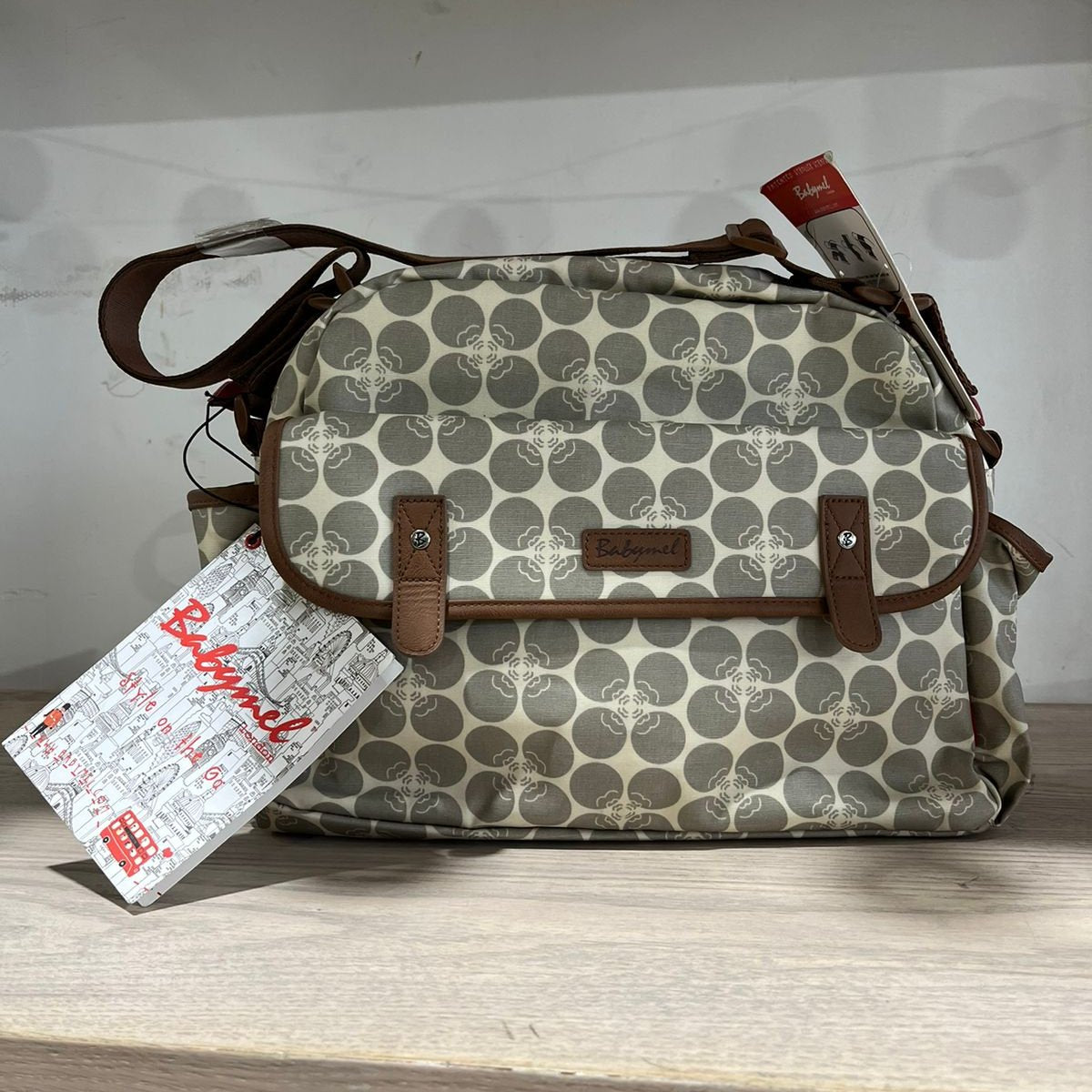 Bolso Maternal Molly Gris - OUTLET