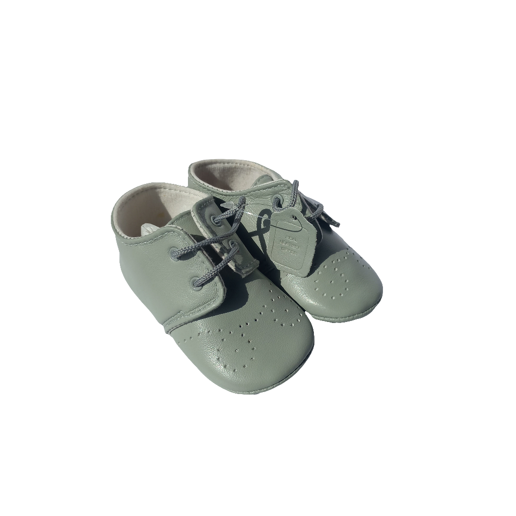 Zapatos con Cordones Grises 12-18 meses