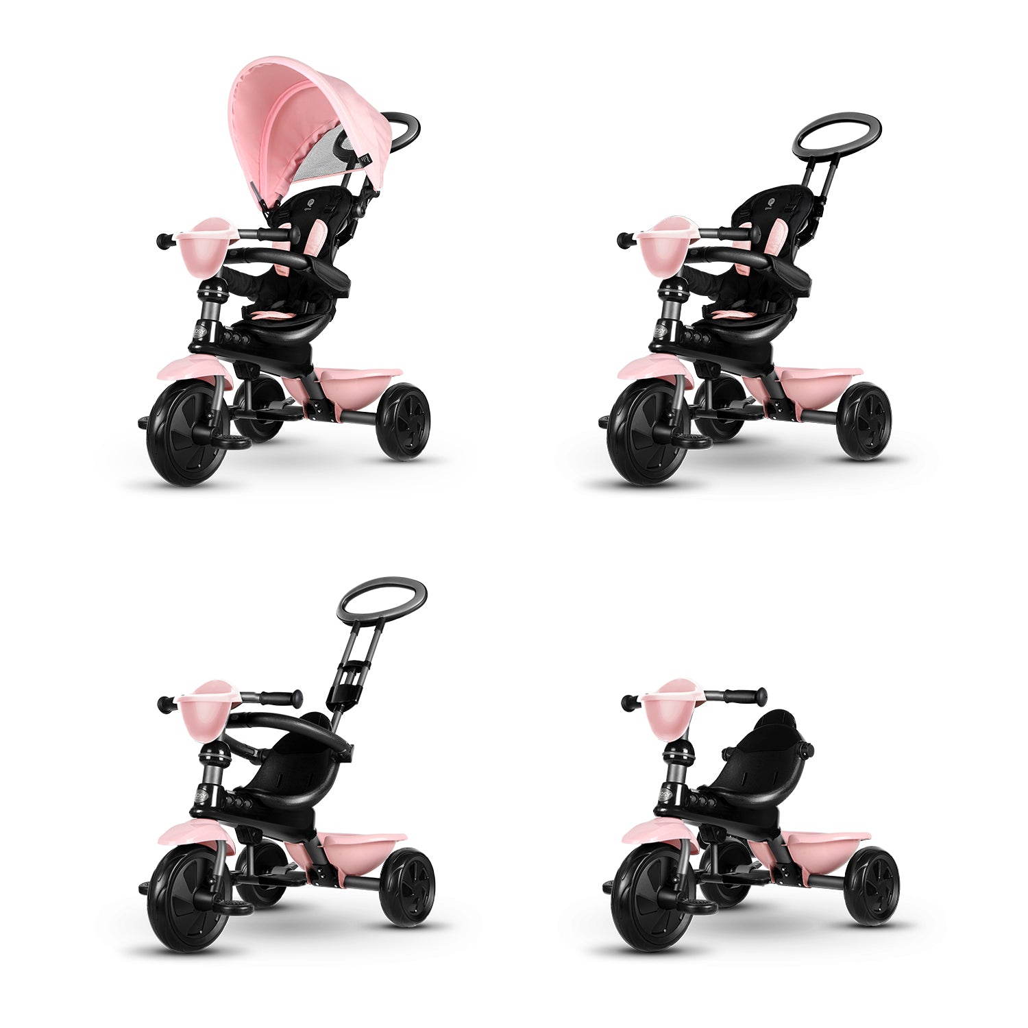 Triciclo Cosy 4 en 1 Rosa