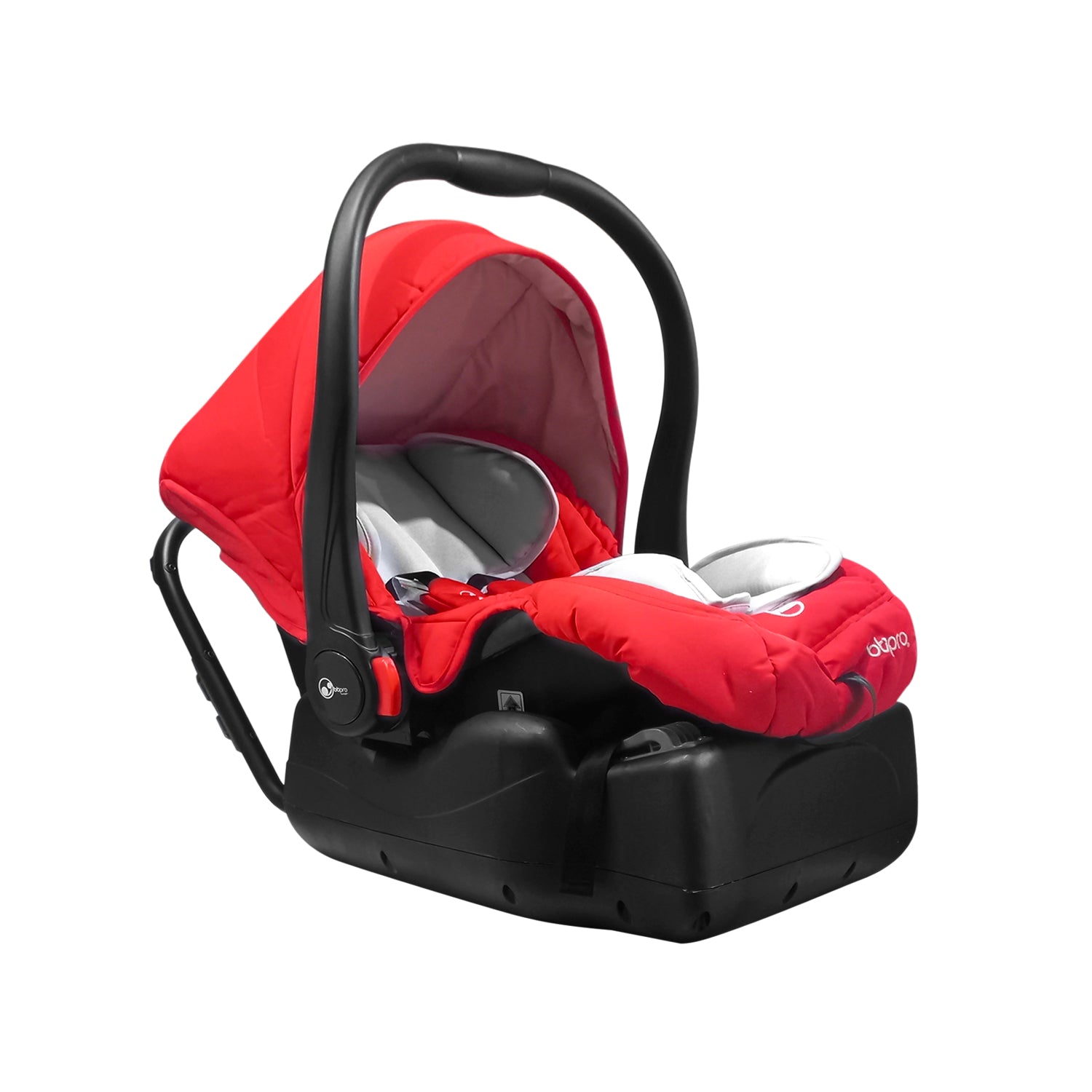 Silla Onyx Roja y Gris con Base Isofix